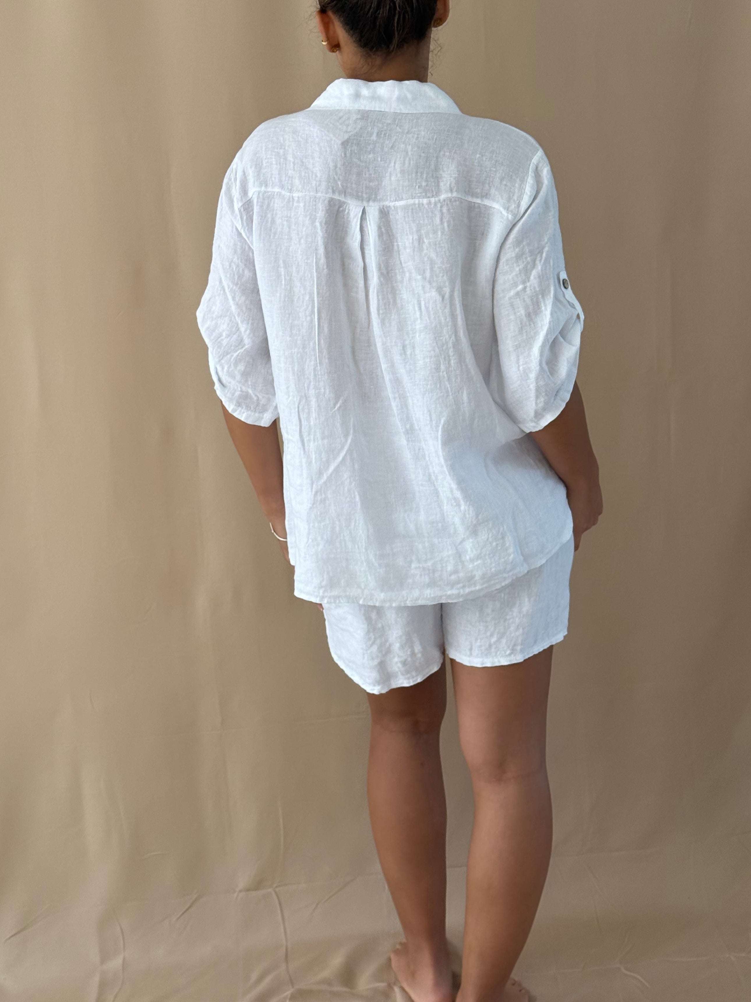 White Serenity Linen Set