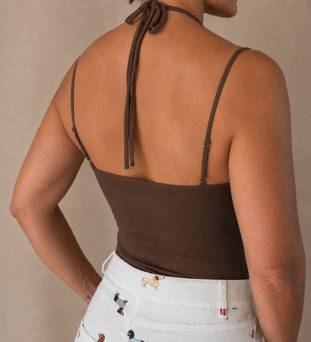 Mocha Lace Bodysuit