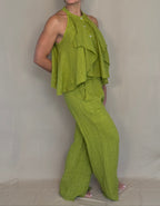 Pistachio Linen Muse Set