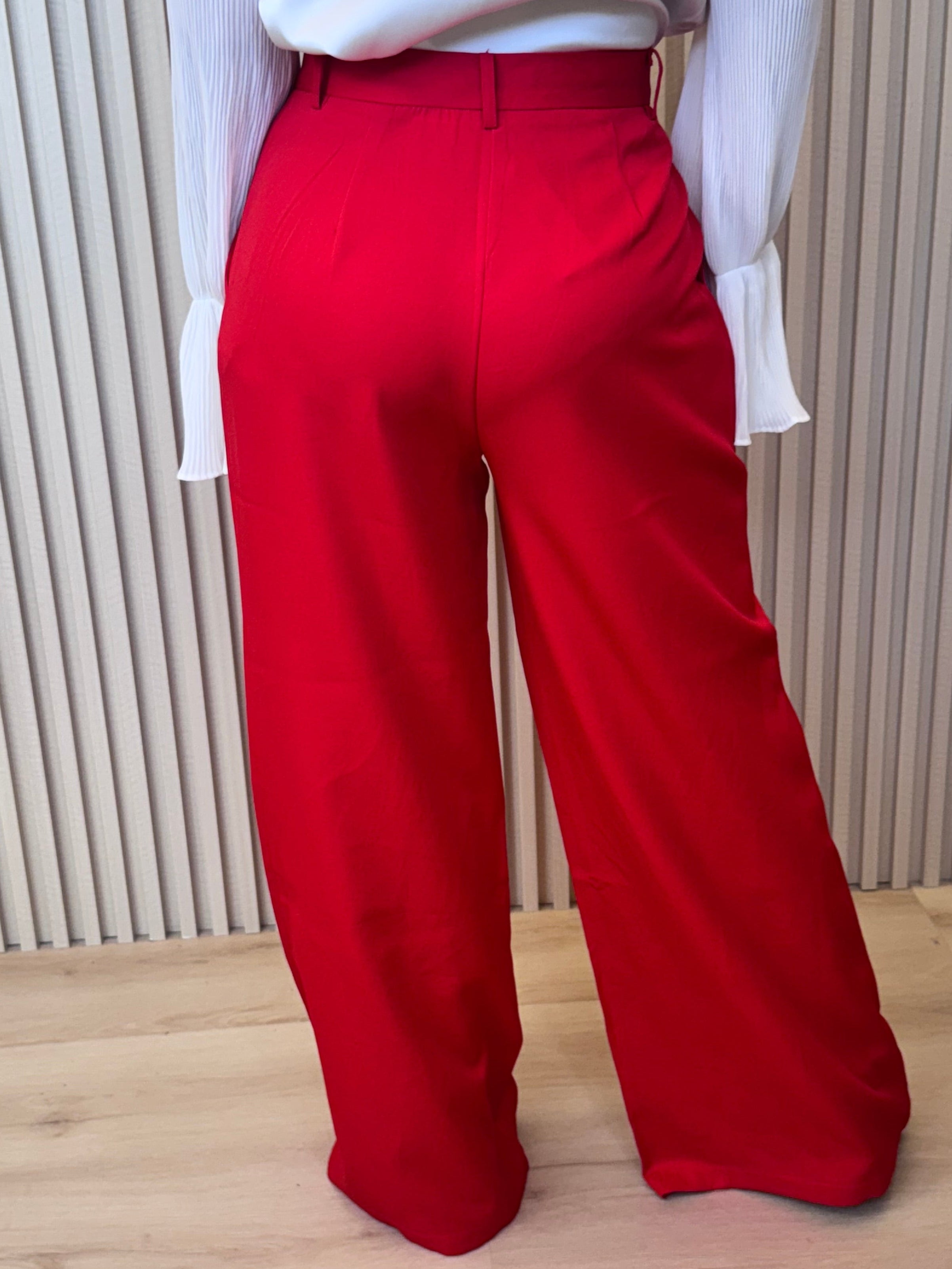 High Waist Pleated Pant