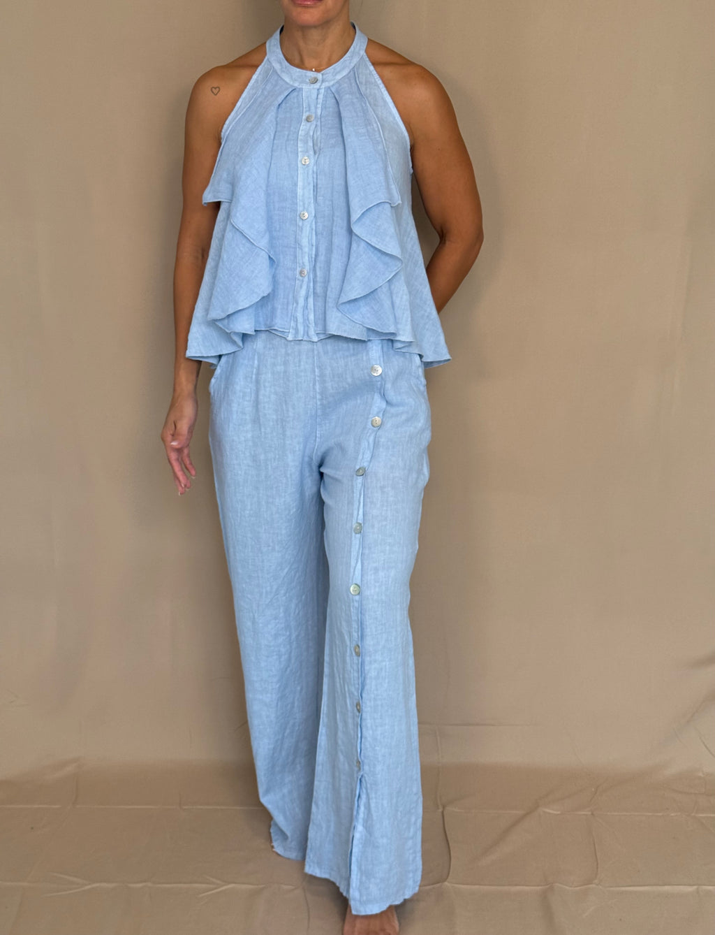 Baby Blue Linen Muse