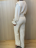 Collared Jacket & Pant Set