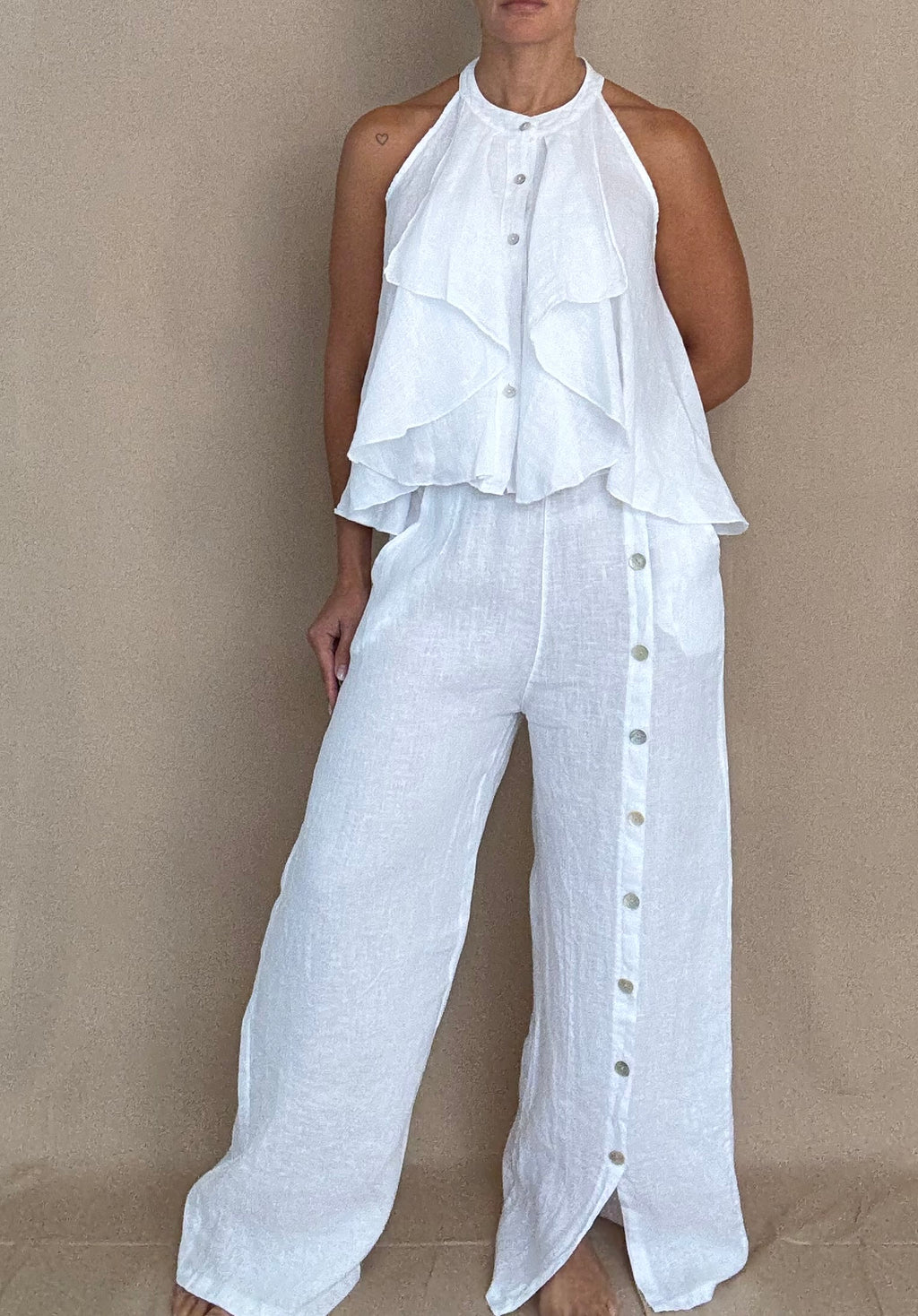 White Linen Muse Set