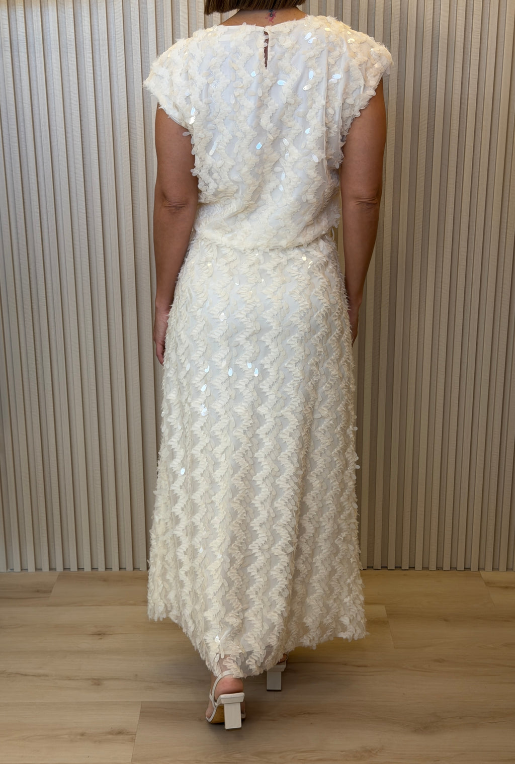 Ivory Sequin Set