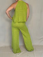 Pistachio Linen Muse Set