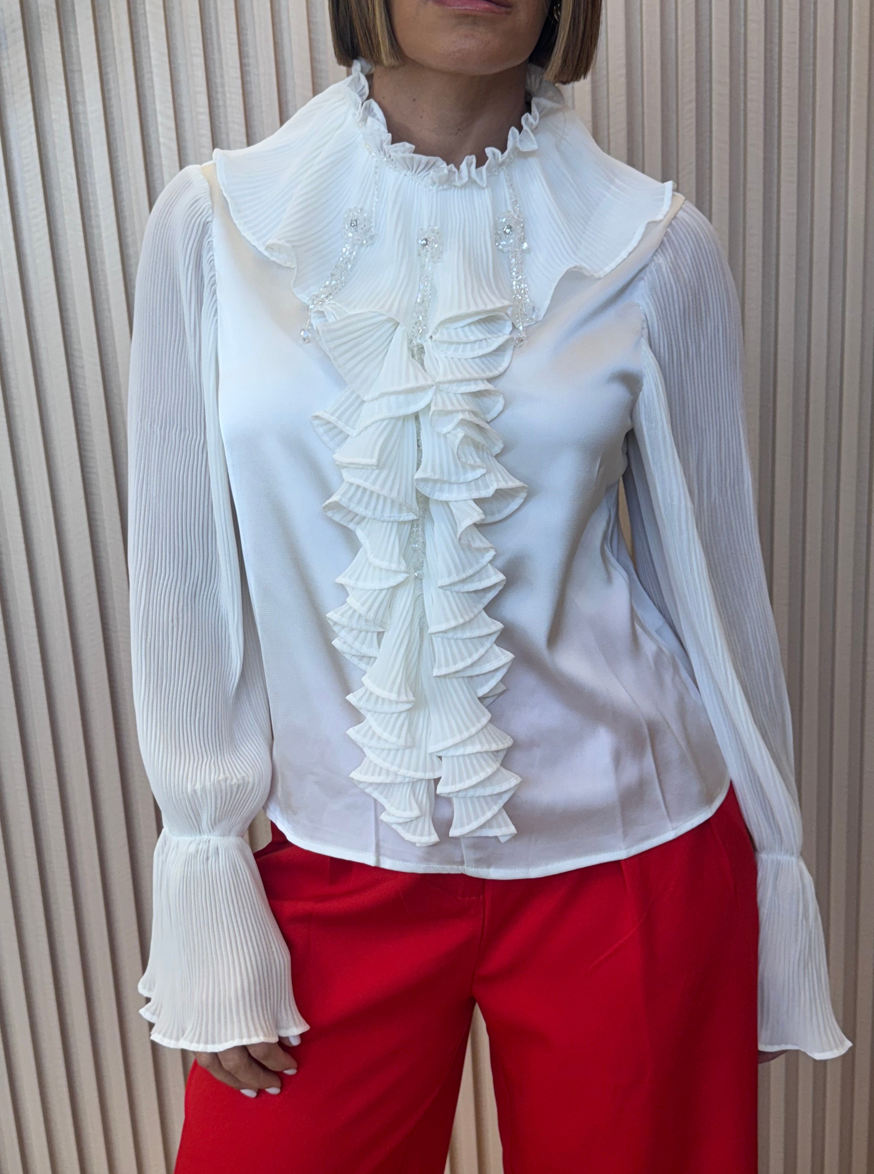 Romantic Ruffle Blouse