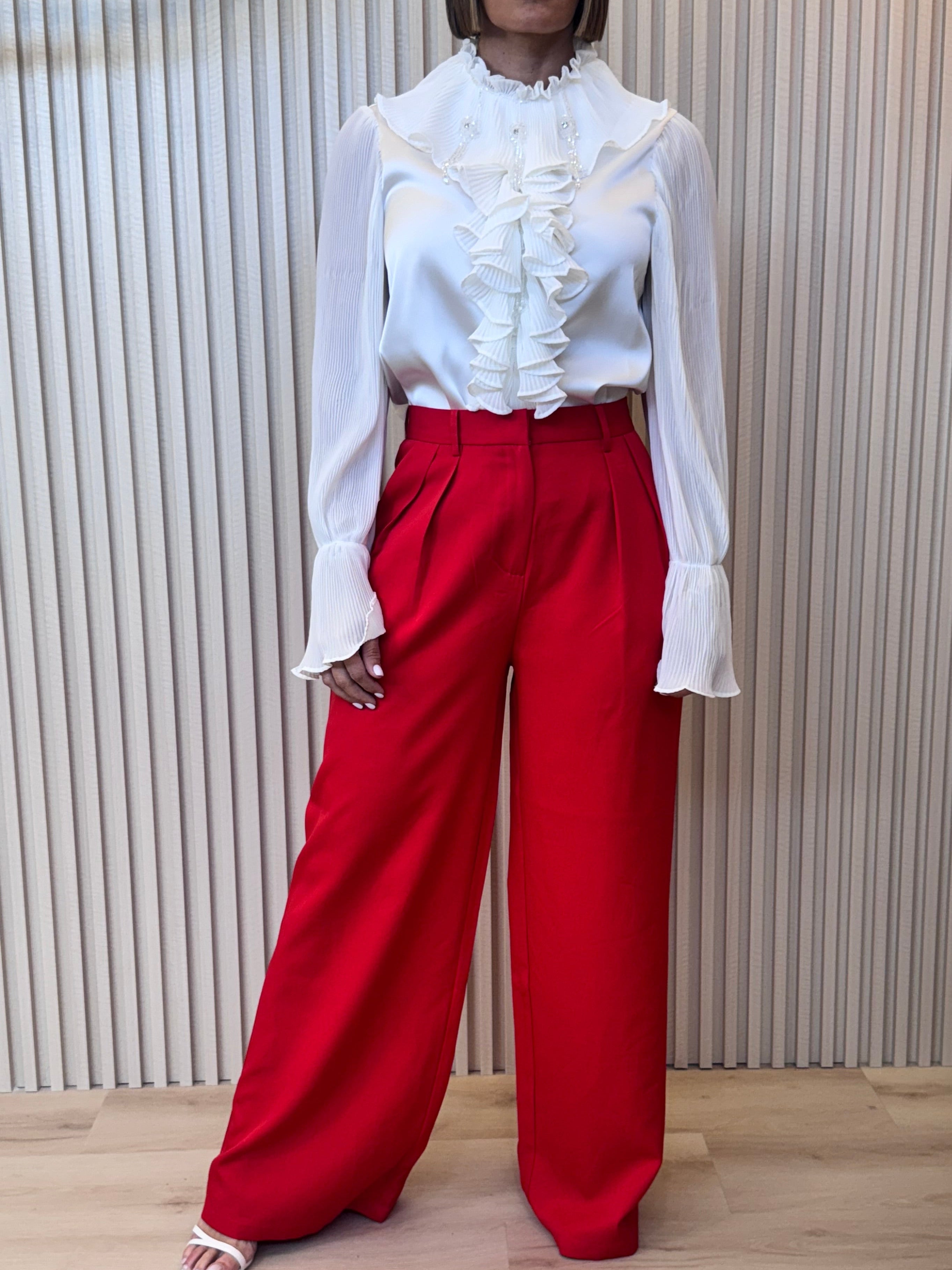 Romantic Ruffle Blouse