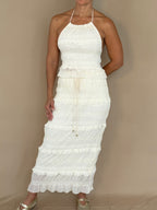 Crinkle Halter Set