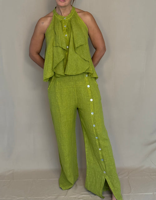 Pistachio Linen Muse Set