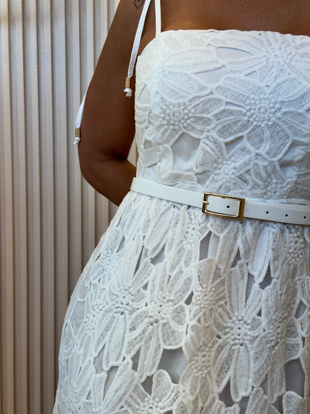 Floral Crochet Lace Maxi Dress