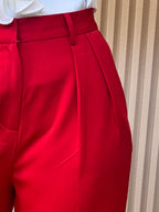 High Waist Pleated Pant