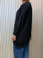 Asymmetric Lace Blouse