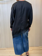 Asymmetric Lace Blouse