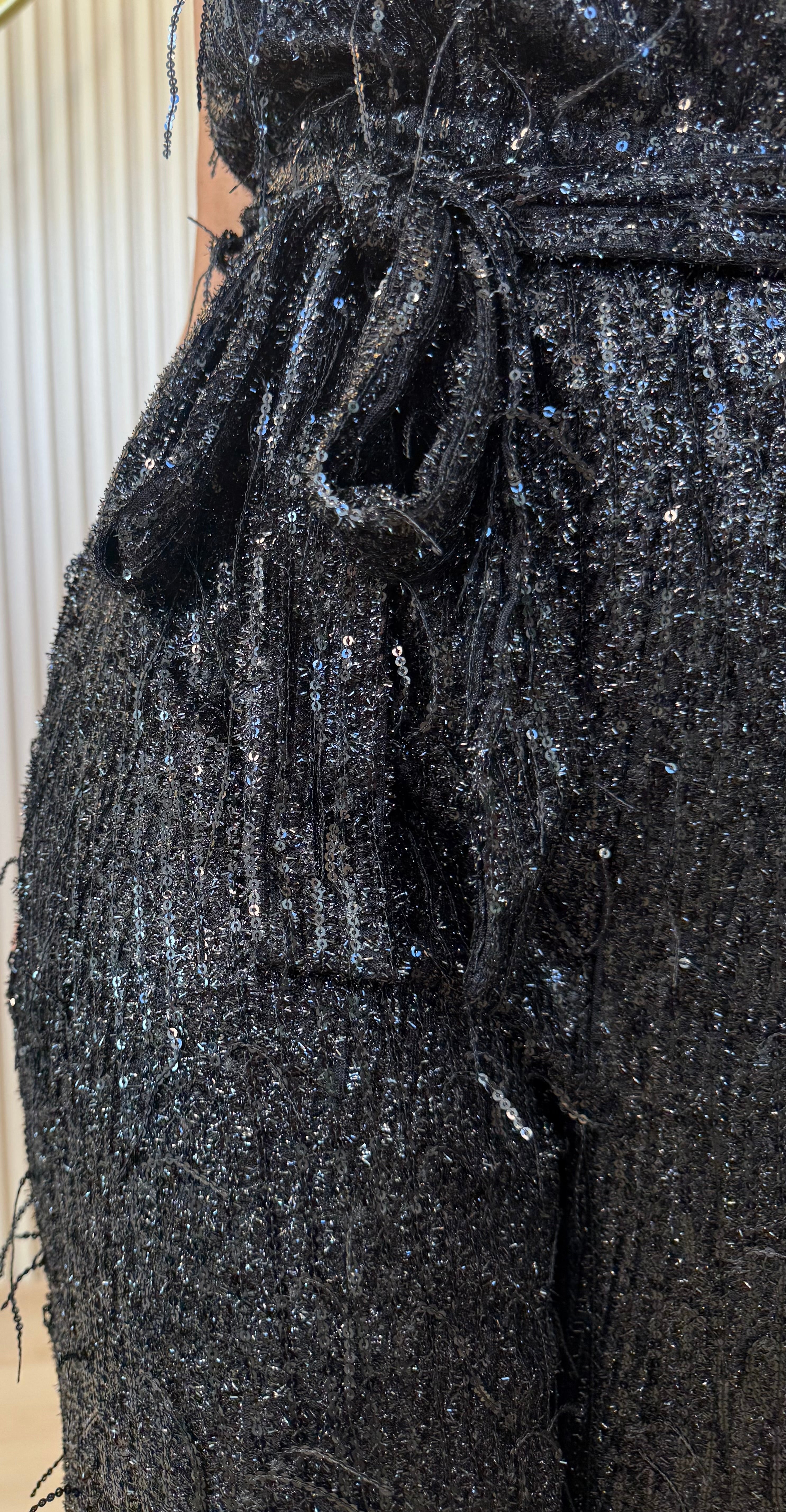 Shimmer Fringe Jumpsuit