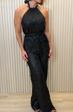 Shimmer Fringe Jumpsuit