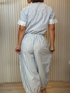 Barrel Stripe Lace Set
