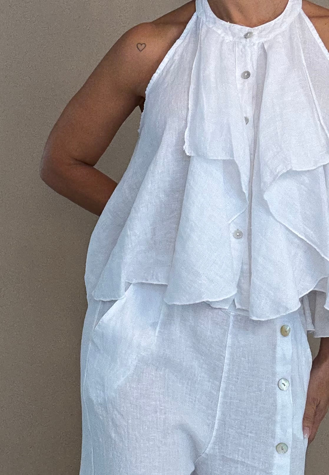 White Linen Muse Set