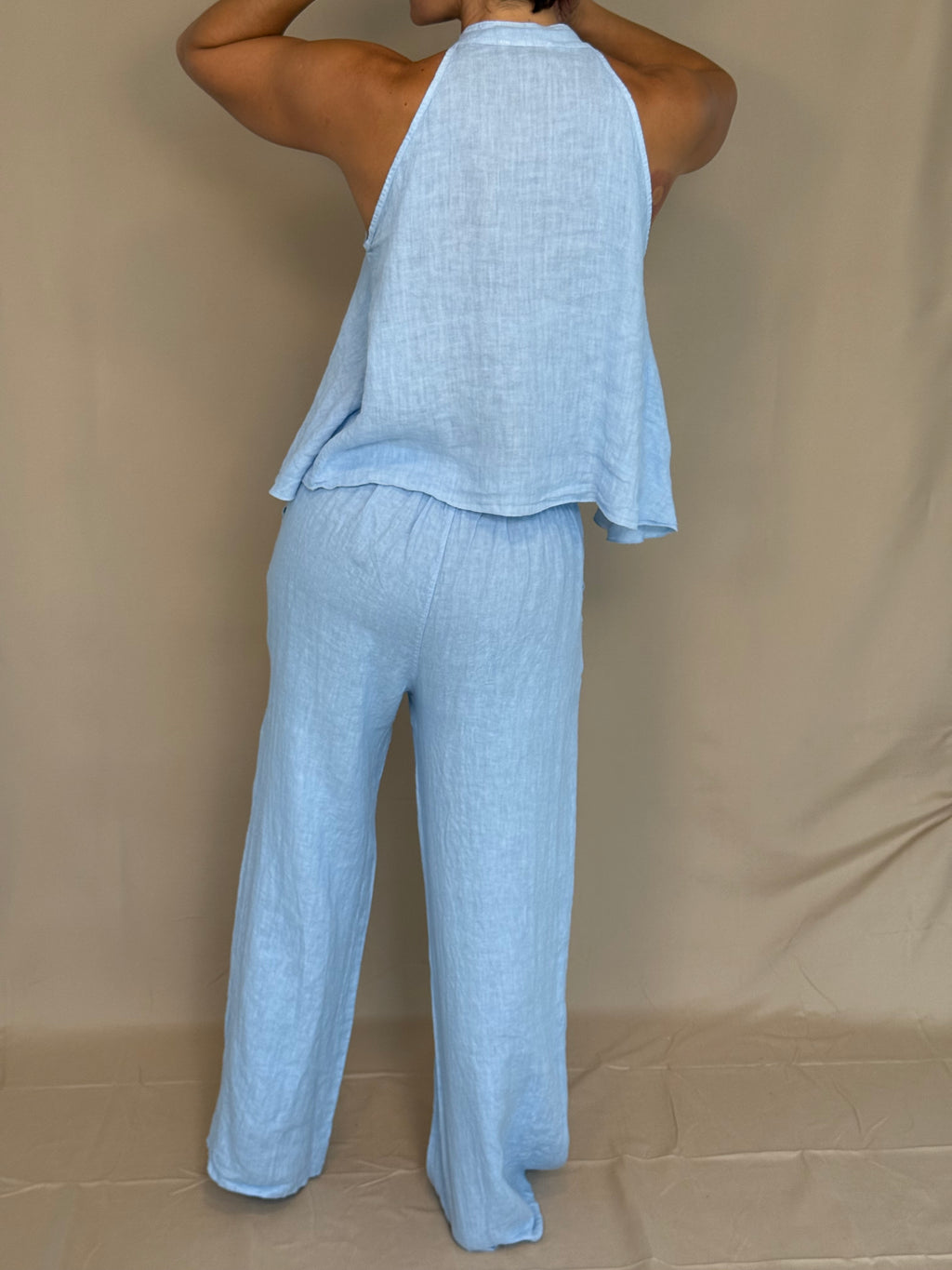 Baby Blue Linen Muse