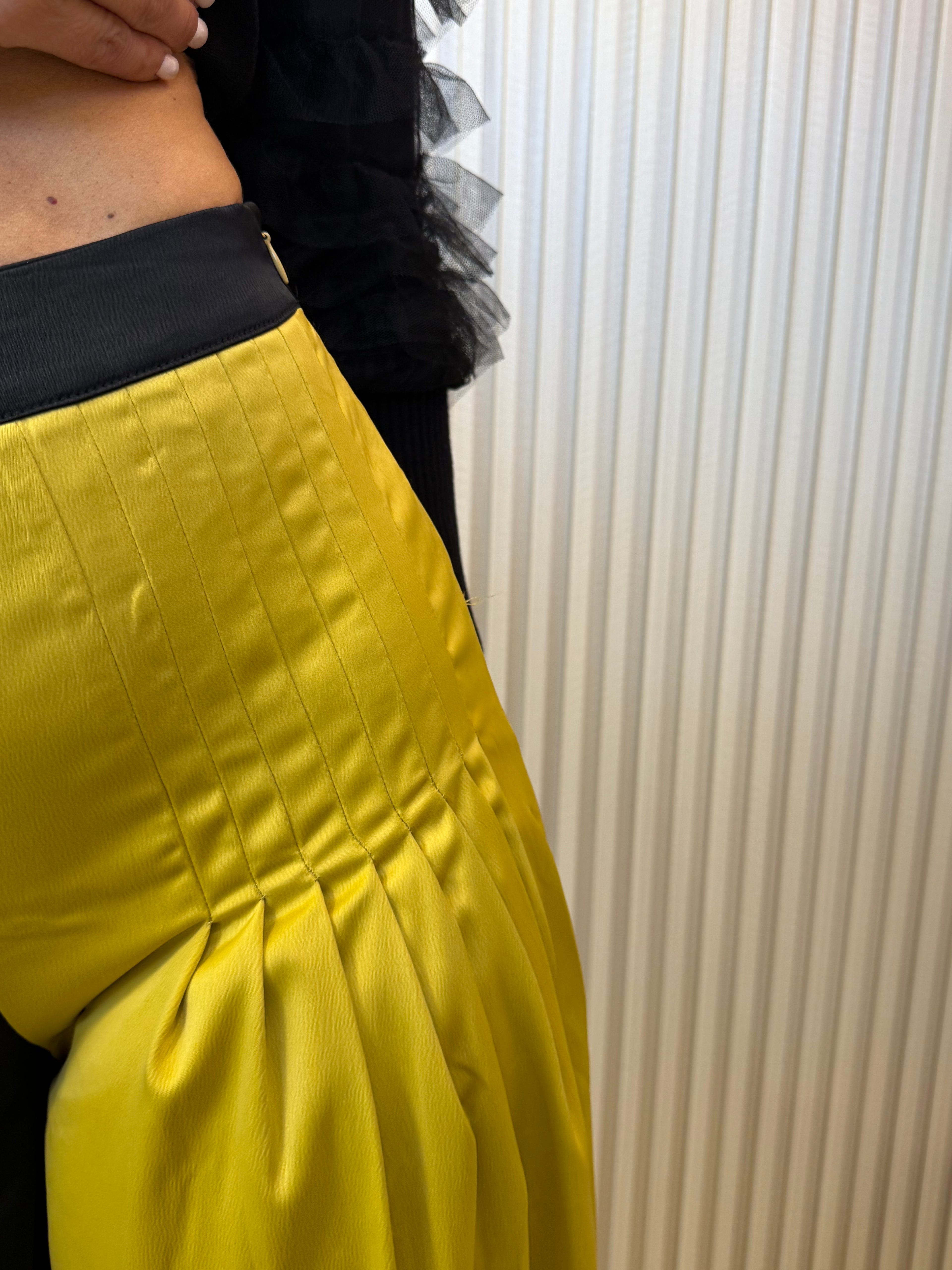 Color Block Wide Palazzo