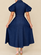 Bubble Denim Dress