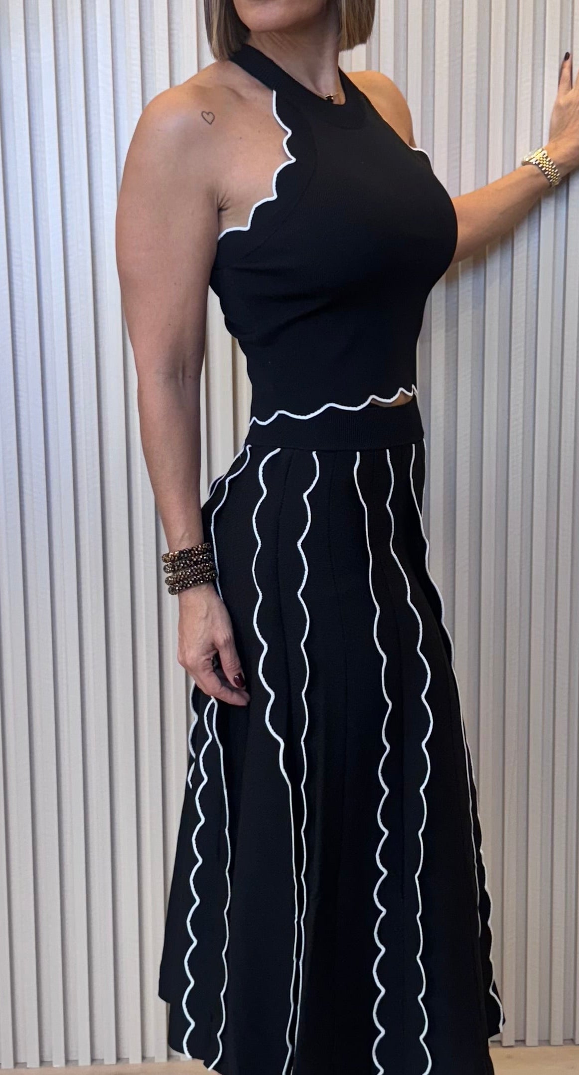 Classic Duo Set- white & black