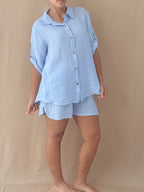 Soft Sky Linen Set