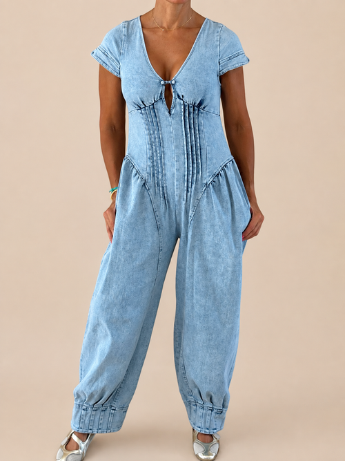 Cloud Denim Jumpsuit