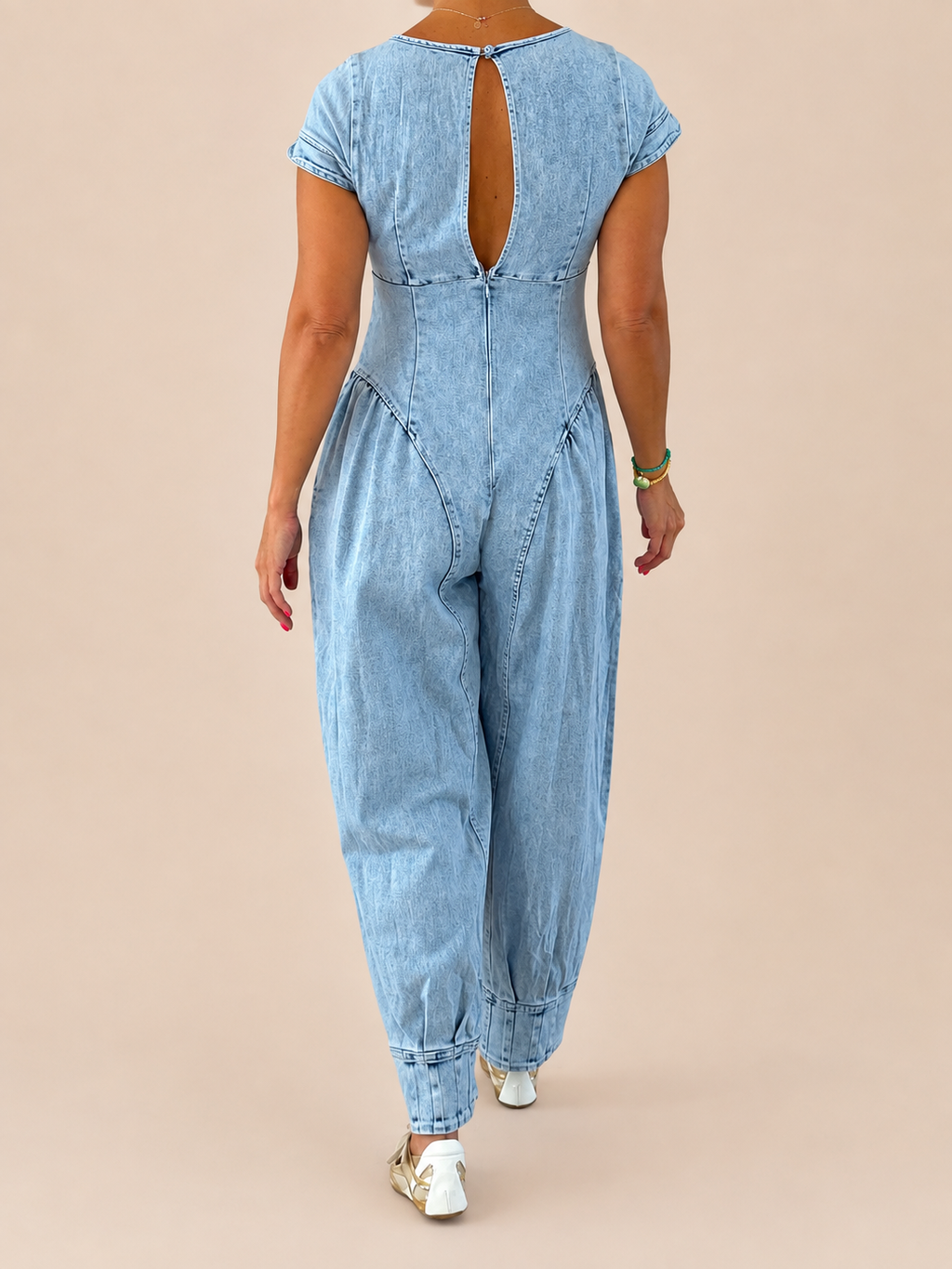 Cloud Denim Jumpsuit