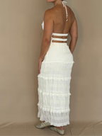 Crinkle Halter Set