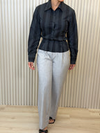 Grey/Back Open Back Set