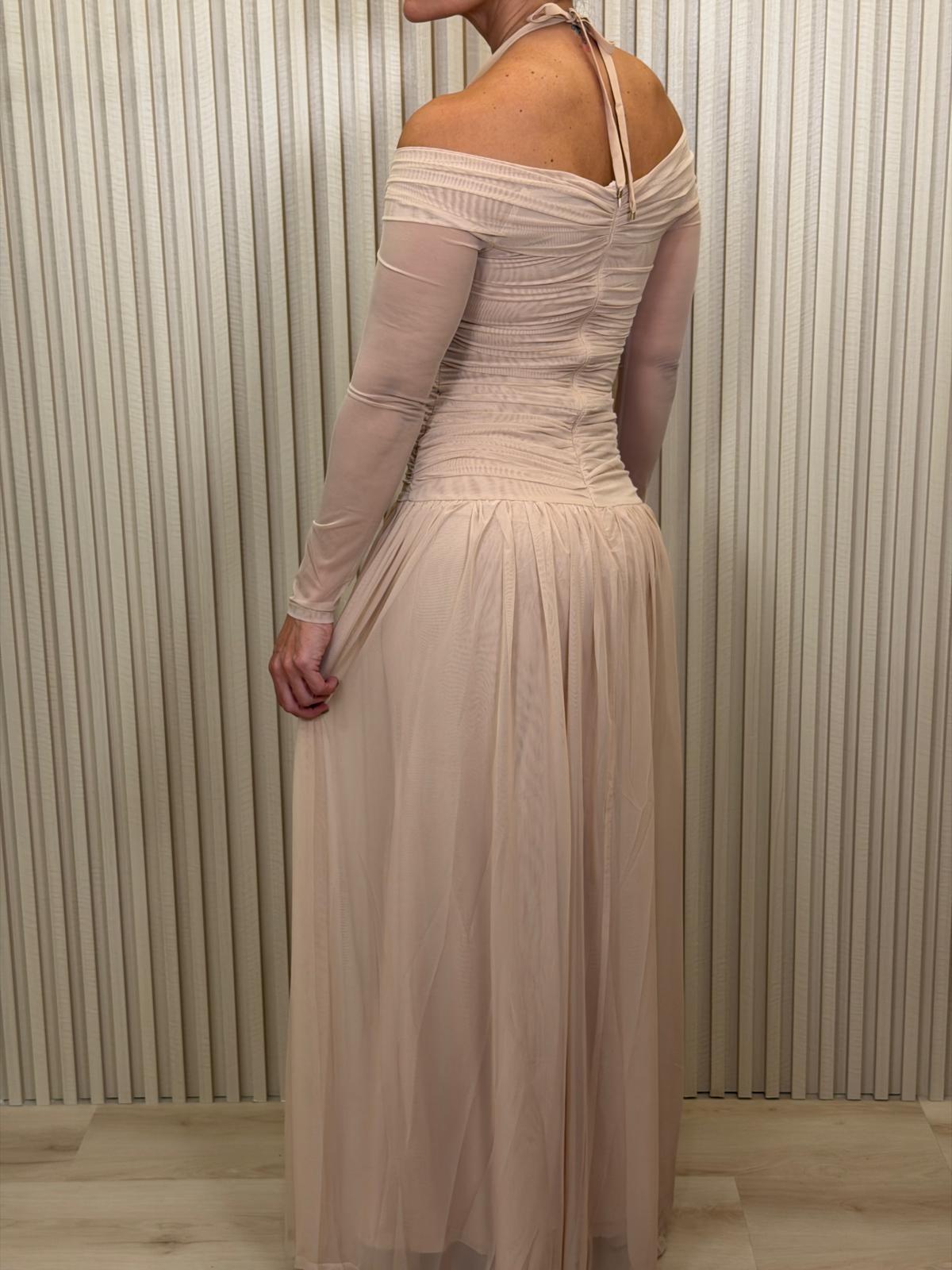 Illuminate Draped Maxi Dress